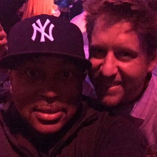 Chad Foster with Daymond John